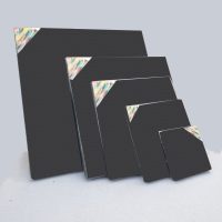 Painting Canvas Pack Of 5 Black
