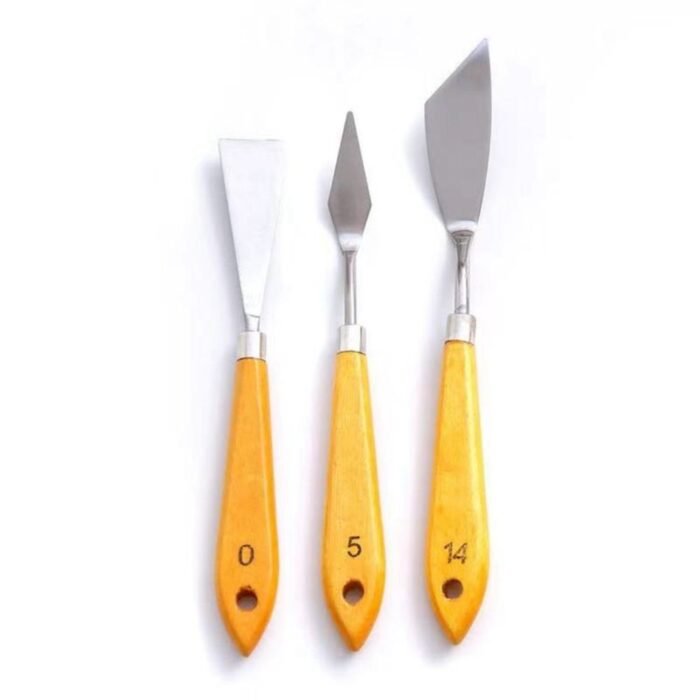 Palette Knives Stainless Steel Pack Of 3