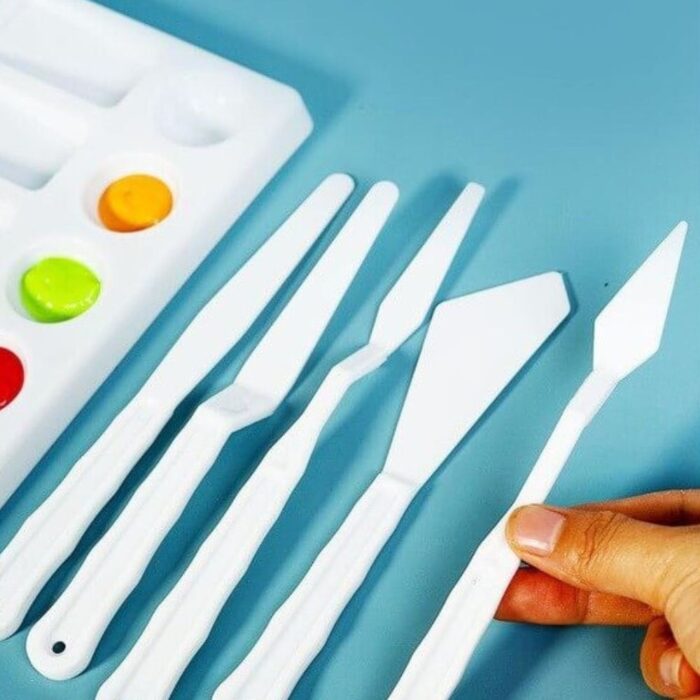 Plastic Painting Knife Set Pack of 6