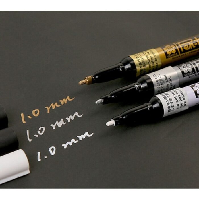 Sakura Pen Touch Paint Marker 1.0mm 3pcs Pack