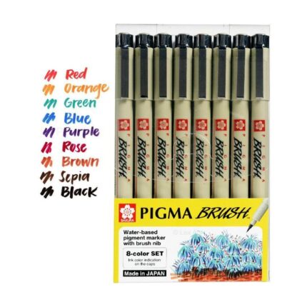 Sakura Pigma Color Brush Pen Pack