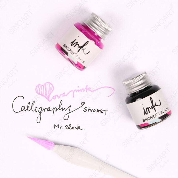 Sinoart Calligraphy Drawing Glass Dip Pen With Ink
