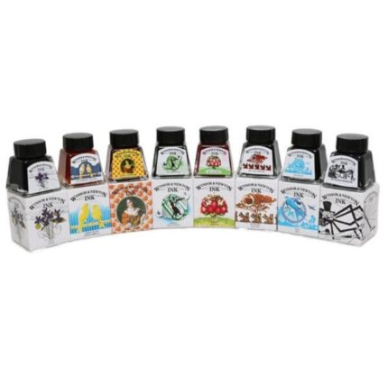 Winsor Newton Drawing Inks Henry Collection Pack Of 8 14ml
