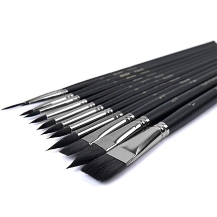 Worison Professional Watercolor Paint Brushes Set of 12