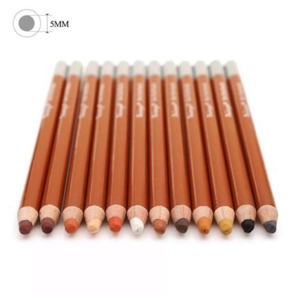 Worison Skin Tone Pastel Color Pencil Pack of 12