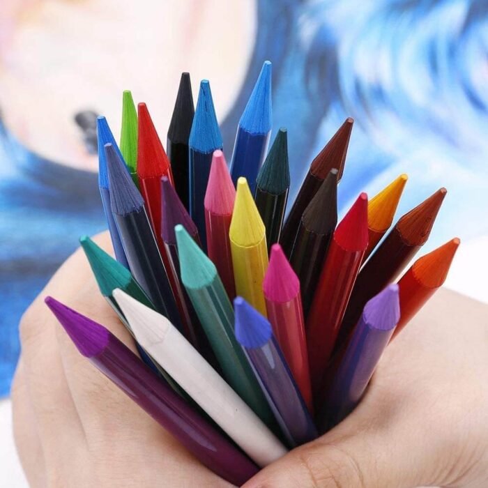 Mont Marte Premium Woodless Color Pencils Set 24 Pieces - Image 2