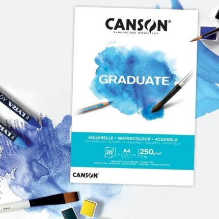 Canson Graduate Watercolor Pads 20 Sheets - 250Gsm