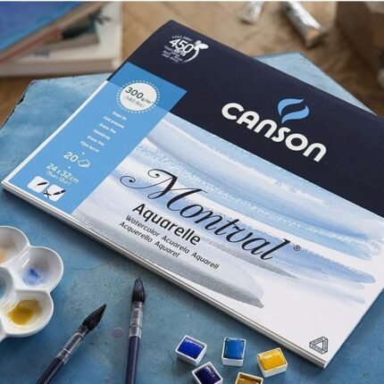 Canson Montval Watercolor Practice Paper 12 Sheets 300Gsm - A3