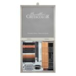 Cretacolor Passion Selection Drawing Set of 25 in Wooden Box