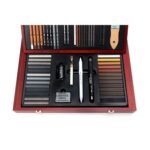 Cretacolor Selection Drawing Set Of 53 Pieces In Wood Case