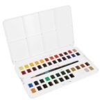 Daler Rowney Aquafine Watercolour Studio Paint Set of 48 Colours