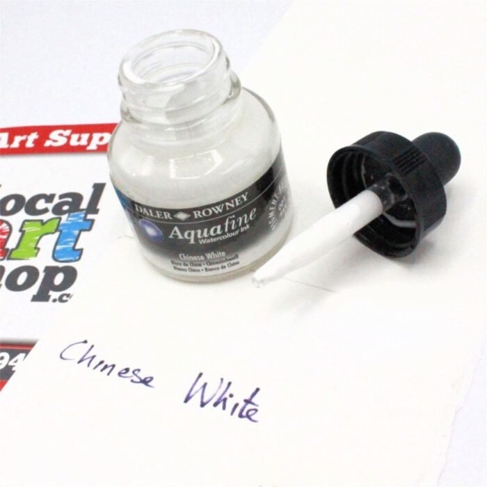 Daler Rowney Aquafine White Watercolor Ink 29.5ml