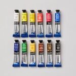 Daler Rowney Aquafine watercolour 8ml tube set of 12