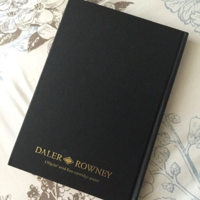 Daler Rowney Ebony Hard Cover Sketchbook 62 Sheets 150gsm