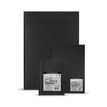 Daler Rowney Ebony Hard Cover Sketchbook 62 Sheets 150gsm