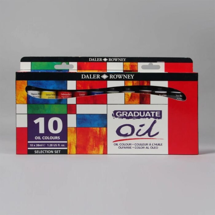 Daler Rowney Graduate Oil Paint Set 10