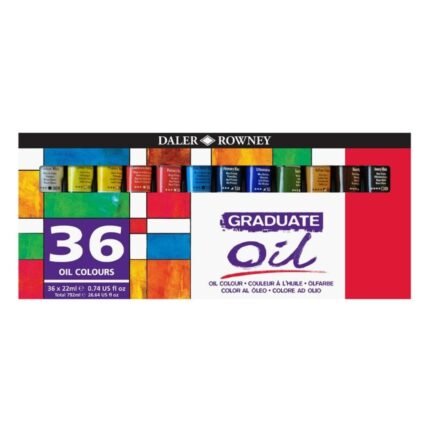 Daler Rowney Graduate Oil Paint Set Of 36 22ml