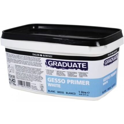 Daler Rowney Graduate White Gesso Primer 1 Litre Box