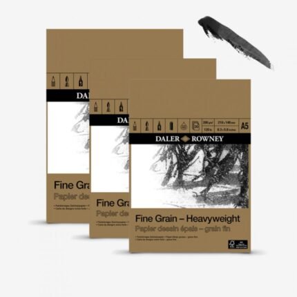 Daler Rowney Heavyweight Fine Grain Sketch Pad 30 Sheets 200gsm