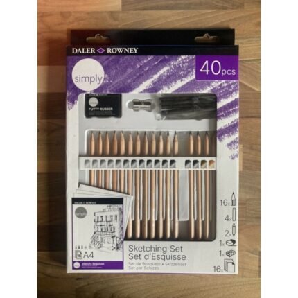 Daler Rowney Simply Sketching Set Of 40 Pcs