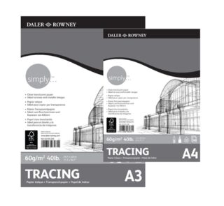 Daler Rowney Tracing Paper Pad 40 Pages 60gsm Paper