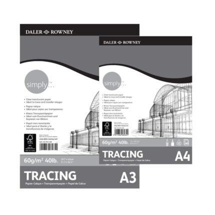 Daler Rowney Tracing Paper Pad 40 Pages 60gsm Paper