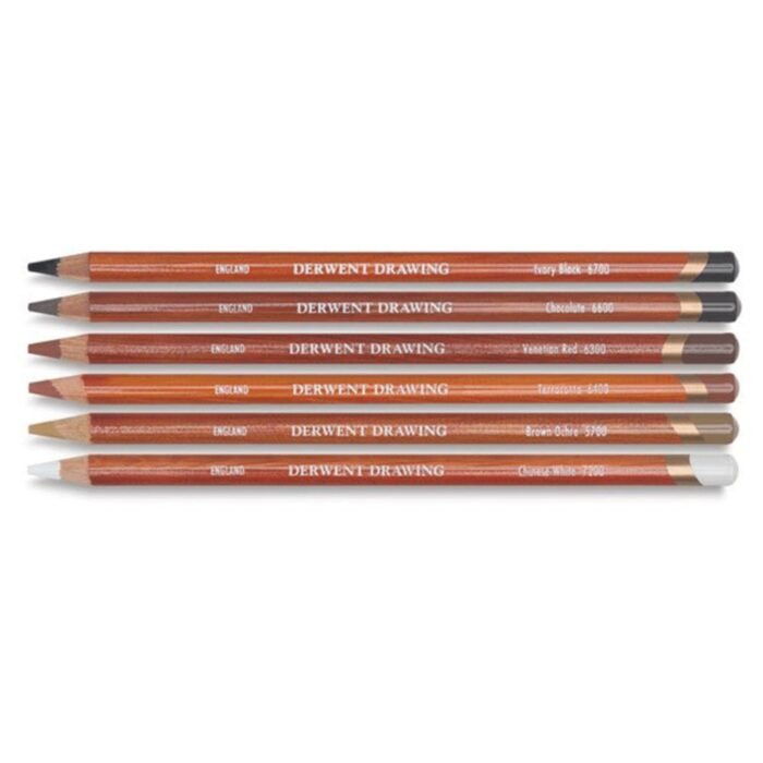 Derwent Blister Drawing Color Pencils Set 6 Pcs