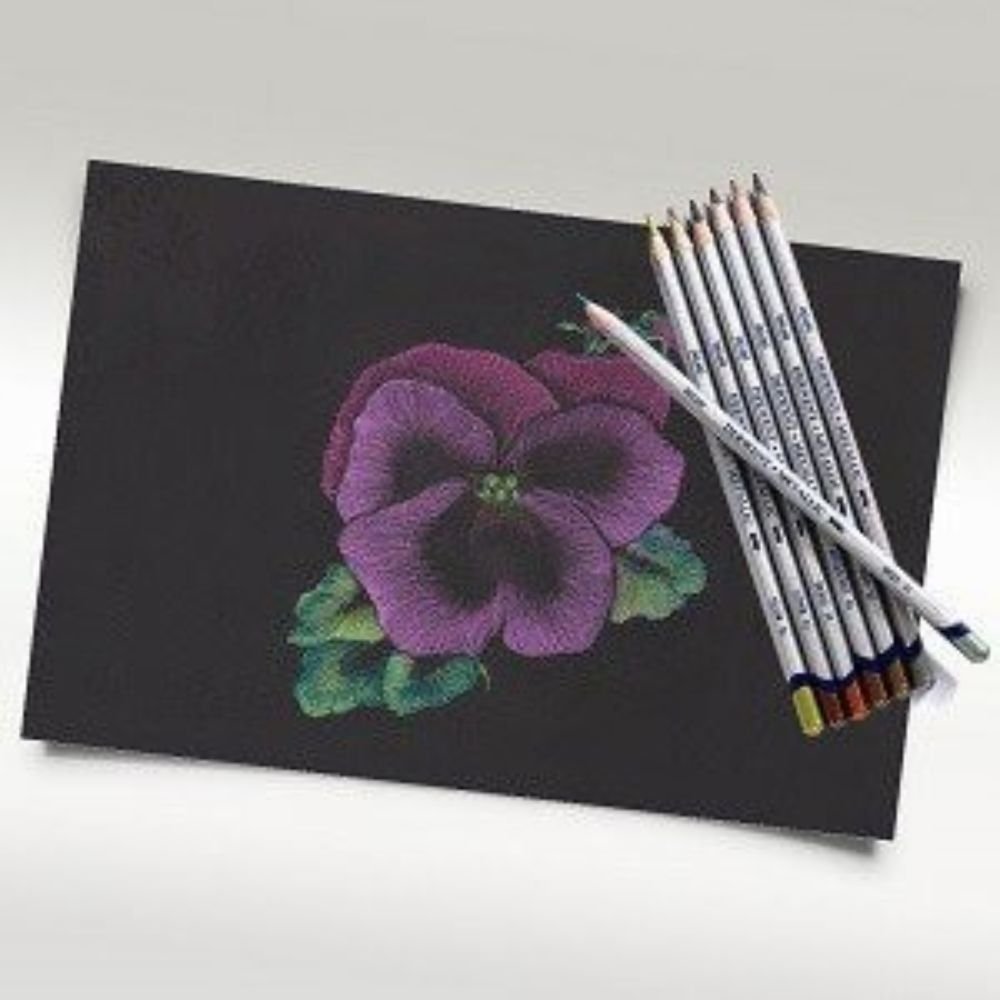 Derwent Blister Metallic Color Pencils Set of 6 Pcs