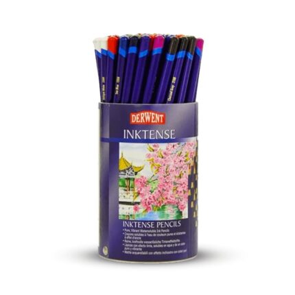 Derwent Inktense Water Soluble Color Pencils 72 Tub