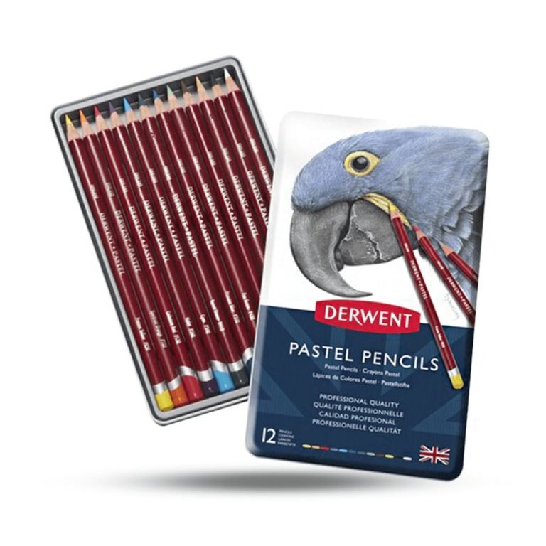 Derwent Pastel Color Pencils Set Tin Box