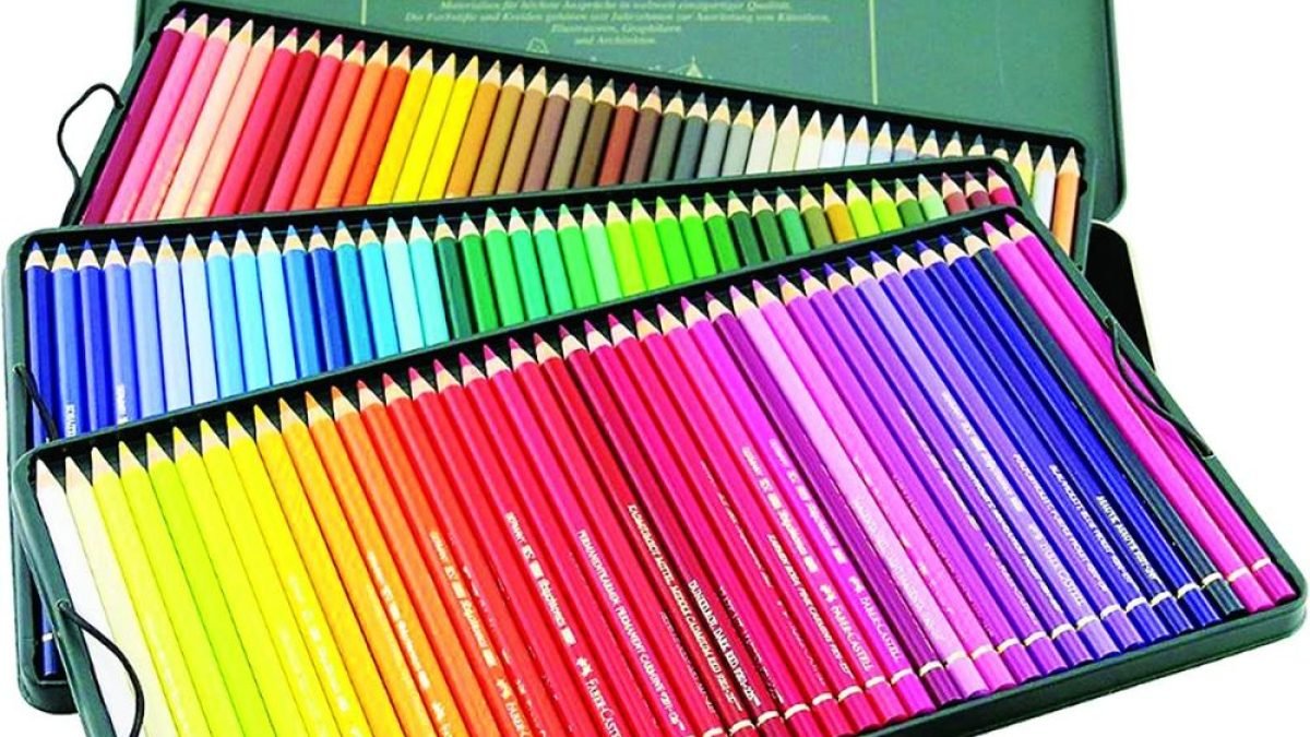 Colour Pencils Faber Castell Set Of 120 Faber Castell Polychromos