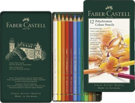Faber Castell Polychromos Colored Pencils Set of 12