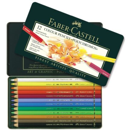 Faber Castell Polychromos Colored Pencils Set Of 12