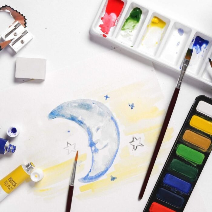 Fine Art Watercolor Painting Kit For Beginners Artist