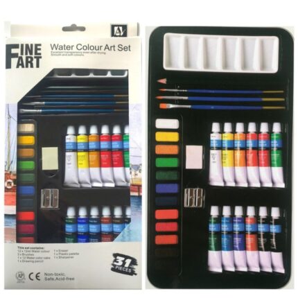 Fine Art Watercolor Painting Kit For Beginners Artist