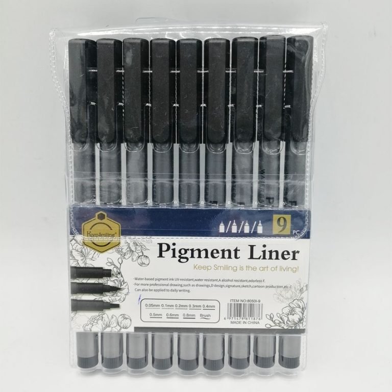 Keep Smiling Pigment Fineliner Set Of 9