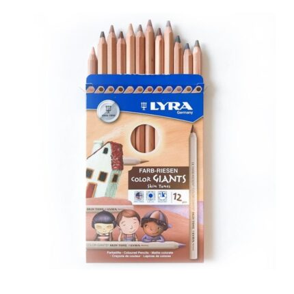 Lyra Skin Tone Colored Pencil Set Of 12