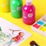 Mont Marte Poster Paints 4 Bright Colors 250ml