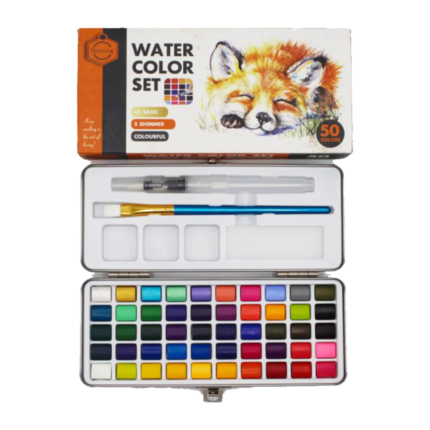 Keep Smiling Watercolor Set Of 50