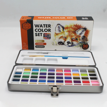Keep Smiling Watercolor Set Of 50