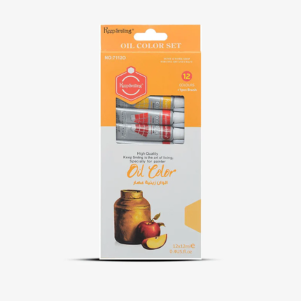 Keep Smiling Oil Paint Set Of 12