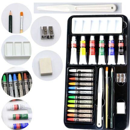 Oil Painting Kit For Beginners 24 Piece