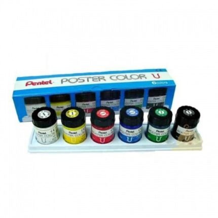 Pentel Poster Paint Set Of 6