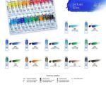 White Nights Watercolour Paints Set Of 24 Tubes 10ml