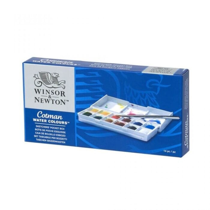 Winsor Newton Cotman Cotman Watercolors Sketchers Box 12 Half Pan