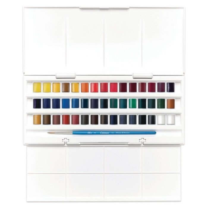 Winsor Newton Cotman Watercolor Studio Set Of 45 Half Pans 2 Art Supplies Store Online Pakistan