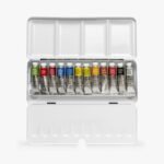 Winsor Newton Professional Watercolor Light Weight Metal Box Of 12 Color