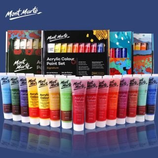 Mont Marte Acrylic Colour Paint Signature 12ml Pack of 36