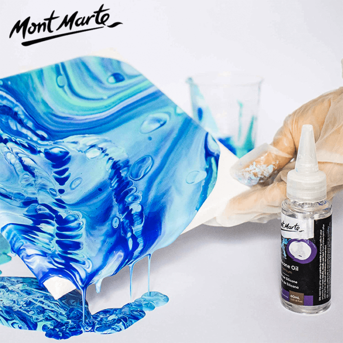 Mont Marte Premium Silicone Oil 60ml - Image 3