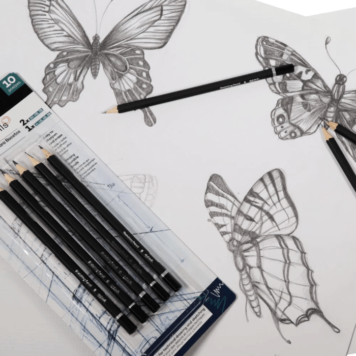 mont marte sketching pencils signature 10pc 4 Art Supplies Store Online Pakistan